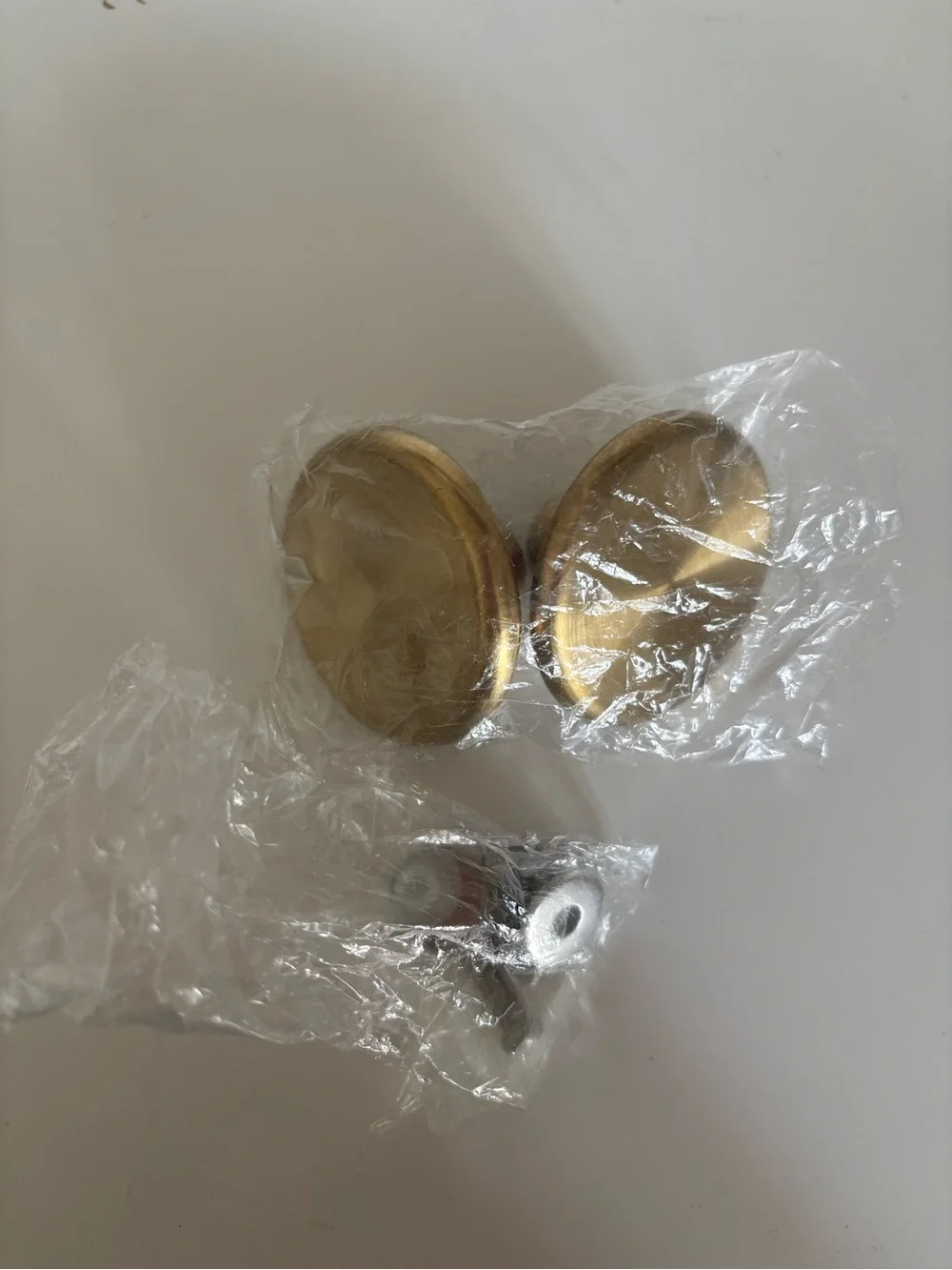 2pc Gold Stainless Steel Dutch Oven Cookware Lid Knob Set w/ Screws & Washers